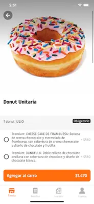 Dunkin' App Chile android App screenshot 0